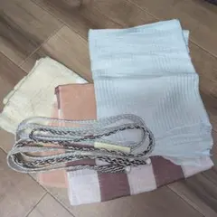 夏用　帯揚げ　帯締め　セット