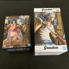 ワンピースフィギュア トラファルガー・ロー ボア・ハンコック 2体セット