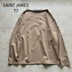 セントジェームス ウェッソン ソリッド ベージュ T7 無地 大きいサイズ