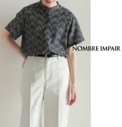 NOMBRE IMPAIR★flow dot PTスタンドネックブラウスのサムネイル
