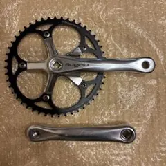 SUGINO クランク　チェーンリング　48T 右シルバー　左ブラック SUGINO ( スギノ ) チェーンリング 130J TRACK ブラック 48T 1/8