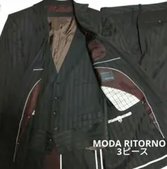 未使用 MODA RITORNO モダリトルノ ベスト付き 3ピース スーツ