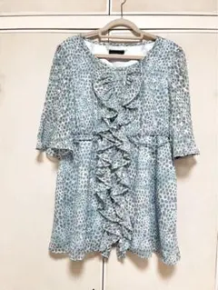 水色チュニック