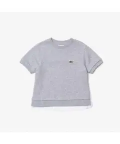 LACOSTE 2枚セット　半袖 GIRLSバックプリーツクルーネックスウェット