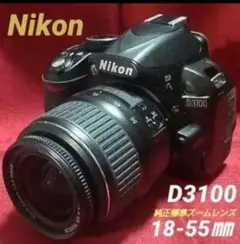 Nikon D3100 初心者安心ガイドモード搭載 手振れ補正レンズ バック付き
