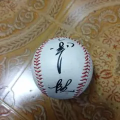 福岡ソフトバンクホークス 今宮健太選手プリントサイン入り野球ボール