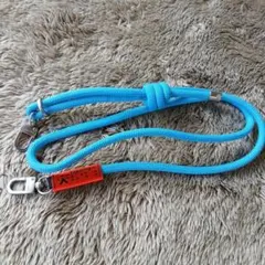 未使用　トポロジー 8mmRopeストラップ　水色　ライトブルー