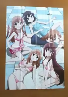 咲-Saki- 阿知賀編　魔法少女リリカルなのは　両面ビッグポスター