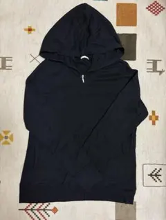 GU UVカットフルジップパーカー（長袖）ブラック ⭐️断捨離中⭐️