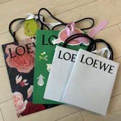 LOEWE ショップ袋 4枚セット