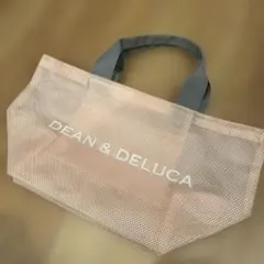 DEAN&DELUCA メッシュトート　ピンクS