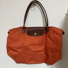 LONGCHAMP ルプリアージュ オレンジ