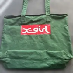 エックスガール　トートバッグファスナー付き