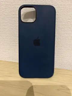 iPhone 13 純正 シリコンケース ネイビー＋ブルーライトカットフィルム