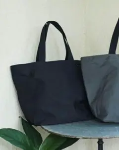 M Baggu ブラック 特大トートバッグ M様専用 Baggu ブラック 特大トートバッグ - メルカリ