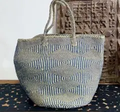 かぐれ アフリカンスクエア アクリルサイザルバッグ 未使用品 - メルカリ