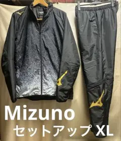 Mizuno ミズノ 中綿セットアップ XL 黒×黒