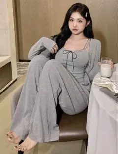 【新品未使用】DAZY‪‪❤︎‬ルームウェア 3点セット【45857986】