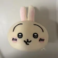 【美品】ちいかわ もちもちフェイスマスコット うさぎ