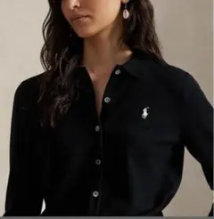 ポロラルフローレン ポロカラー ボタンド カーディガン