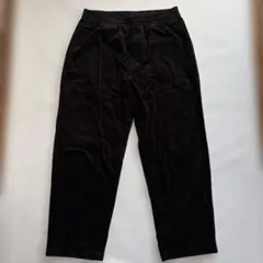 ユニクロ 黒 コーデュロイパンツ《L》