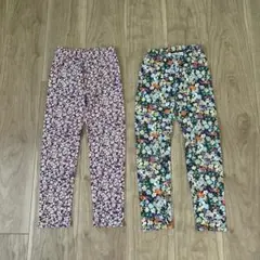 ギャップ☆キッズスパッツ 花柄 2枚セット☆110cm