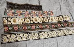 インド刺繍リボンセット