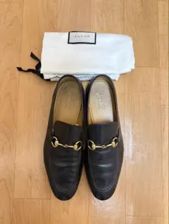再値下げ【超美品】　GUCCIホースビットローファー 黒 ブラック