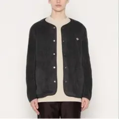 ダークグレー フリースカーディガン Mサイズ