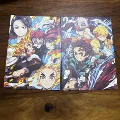 劇場版 鬼滅の刃 無限列車編 劇場特典 入場者特典 2枚セット