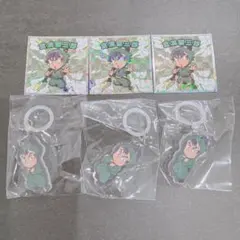 忍たま乱太郎マンチョコ アクリルゆらゆらマーカー 食満留三郎 セット