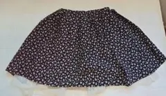 スカート　リバーシブル　サイズ　110 花柄