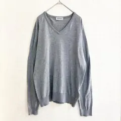 J5140 美品 ジョンスメドレー ISISシーアイランドコットンニット 灰 M J5140 美品 ジョンスメドレー ISISシーアイランドコットンニット 灰 M