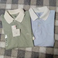 ドライカノコボーダーポロシャツ