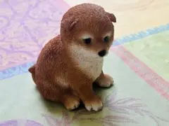柴犬 子犬 置物 フィギュア