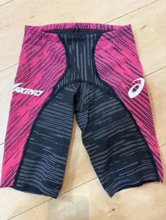 asics 競泳水着 150サイズ ピンク ブラックのサムネイル