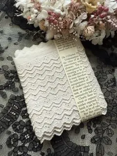 L56 コットンレース　紅茶色　13.5m