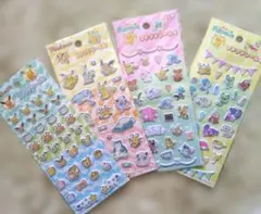 ポケモン プチプチシール　4枚セット