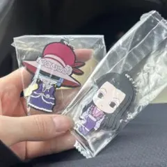 【専用購入不可】ラバーキーホルダー　ハンターハンター　イルミ　キキョウ