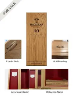 マッカラン木箱のみ40 Years Old Red Collectionのサムネイル