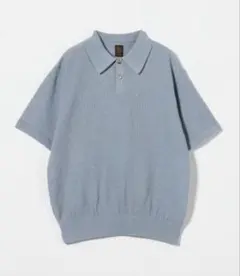 BATONER ショートスリーブ サマーニット ポロシャツ