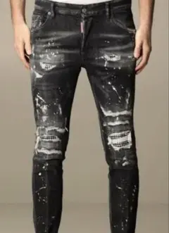 何*語様 DSQUARED2 Super Twinky 42 銀箔ストーン 10のサムネイル