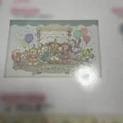 ディズニーシー　ダッフィーアンドフレンズ　タペストリー