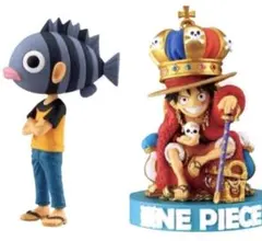 ONE PIECE BASE SHOP ワーコレ 尾田栄一郎ルフィセット
