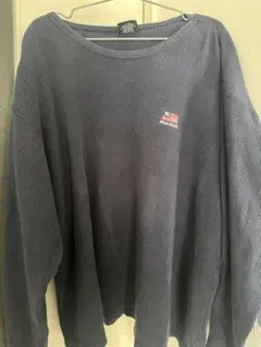 ワッフル 長袖カットソー