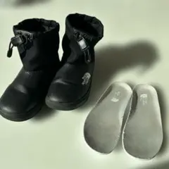 The North Face ブラック長靴 インソール付き