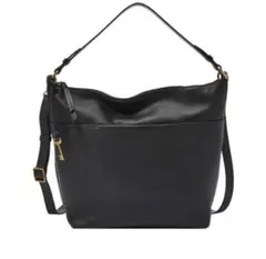 ブラック ショルダーバッグ 11.1インチ x 14.3インチ