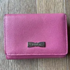 FURLA 三つ折り財布　リボン