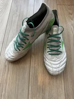 MIZUNO MORELIA サッカースパイク ホワイト グリーン - メルカリ