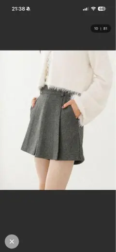 アソートプリーツショートパンツ　596500